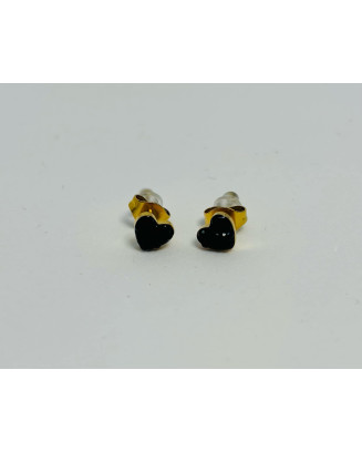 KOLCZYKI WKRĘTKI SERCA  Z...